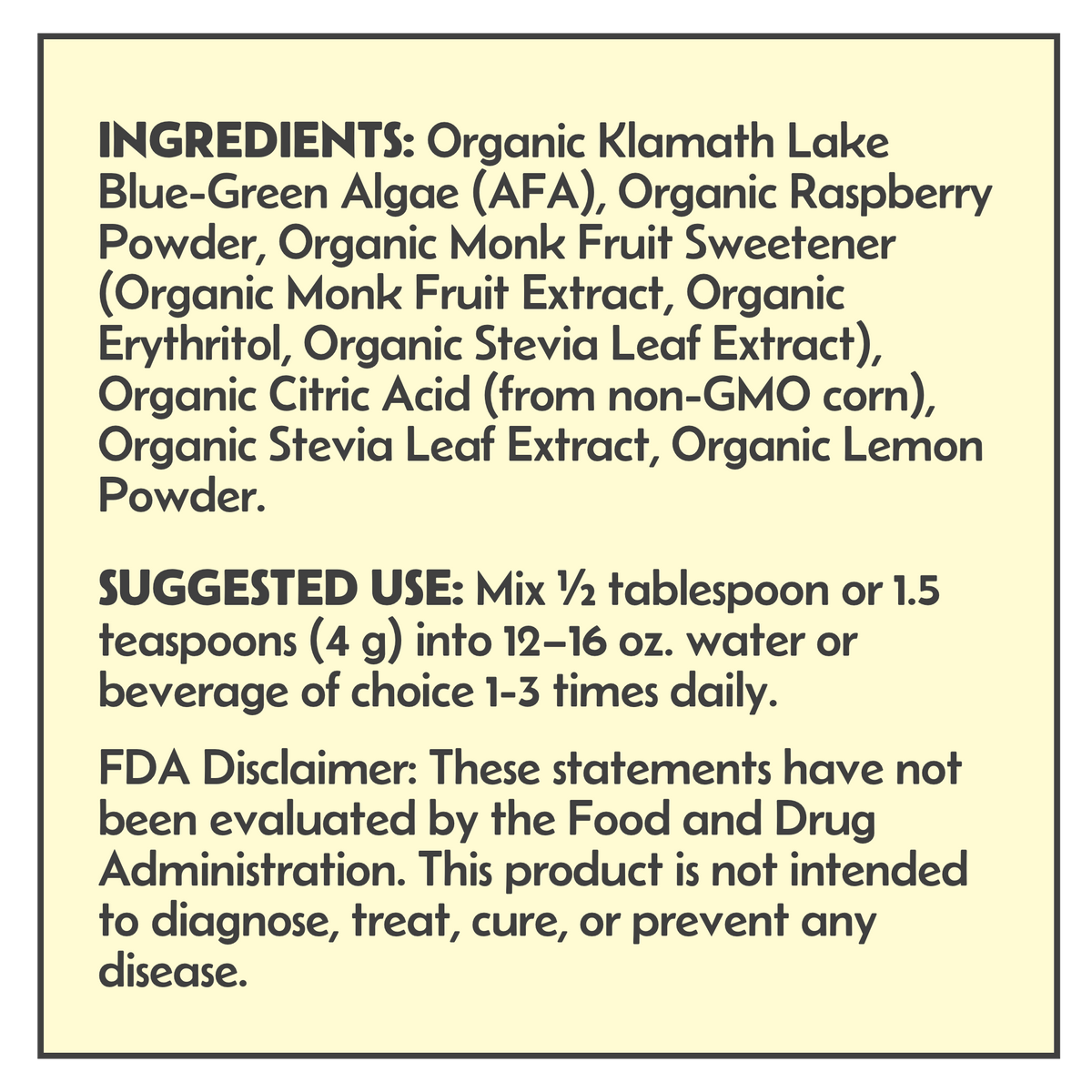 Original Raspberry Lemonade 100g